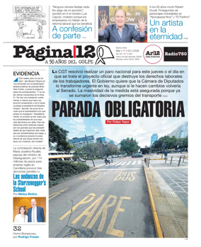 Cover of Pagina 12