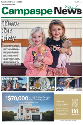 Cover of Campaspe News