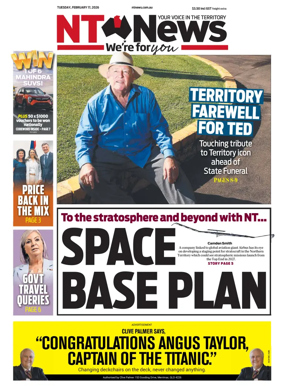 Cover of NT News