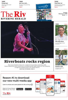 Cover of The Riverine Herald