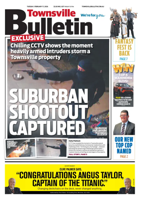 Cover of Townsville Bulletin