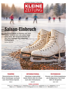 Cover of Kleine Zeitung Kaernten