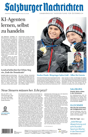 Cover of Salzburger Nachrichten