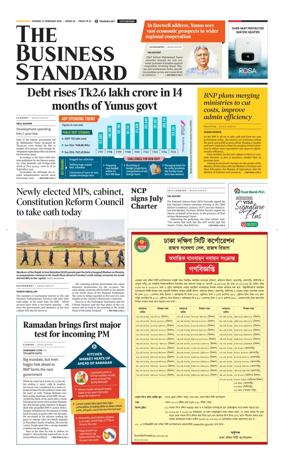 Cover of The Business Standard