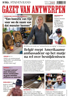 Cover of Gazet van Antwerpen Stad en Rand