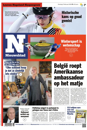 Cover of Het Nieuwsblad
