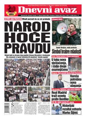 Cover of Dnevni avaz