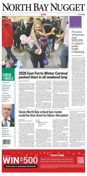Cover of North Bay Nugget