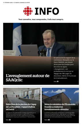 Cover of Radio-Canada Info