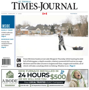 Cover of St. Thomas Times-Journal