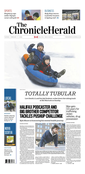 Cover of The Chronicle Herald (Metro)