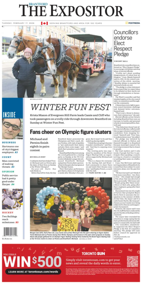 Cover of The Expositor (Brantford)