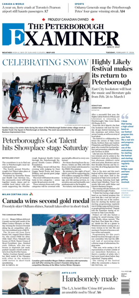 Cover of The Peterborough Examiner