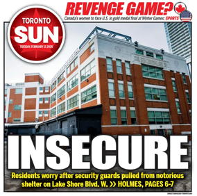 Cover of Toronto Sun