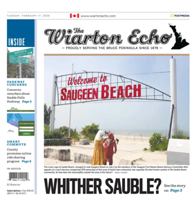 Cover of Wiarton Echo