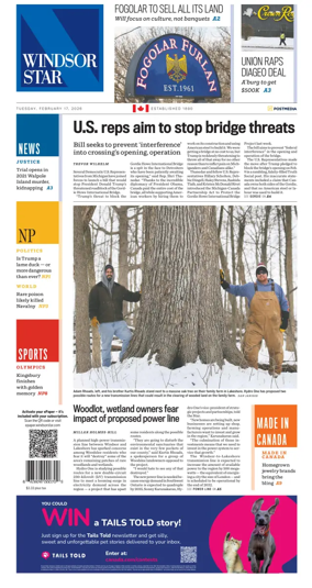 Cover of Windsor Star
