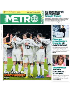Cover of Publimetro Colombia