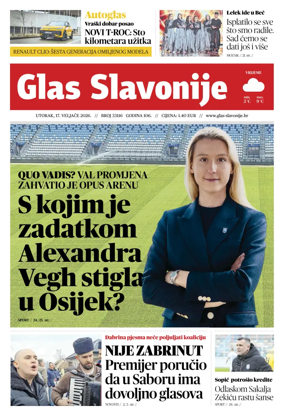 Cover of Glas Slavonije