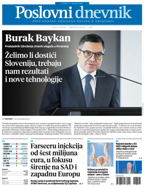 Cover of Poslovni Dnevnik