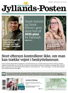 Cover of Jyllands-Posten