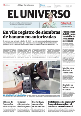 Cover of El Universo