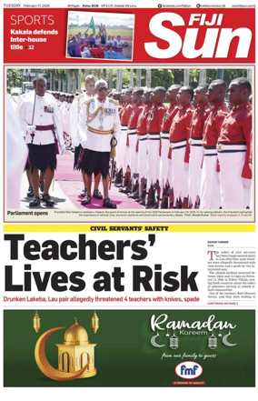 Cover of Fiji Sun