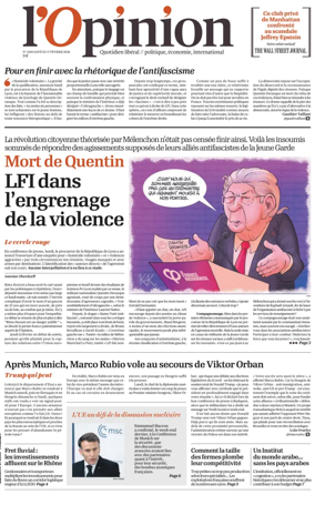 Cover of L'Opinion