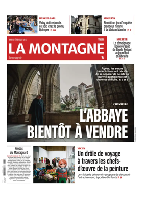 Cover of La Montagne (Vichy)