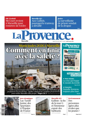 Cover of La Provence Marseille