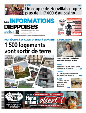 Cover of Les Informations Dieppoises