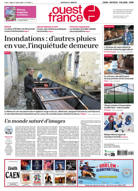Cover of Ouest France (Caen - Bayeux - Falaise - Vire)