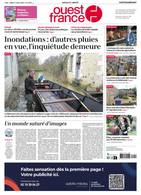 Cover of Ouest France (Chateaubriant)