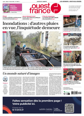 Cover of Ouest France (Les Herbiers / Montaigu)