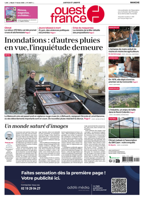 Cover of Ouest France (Manche)