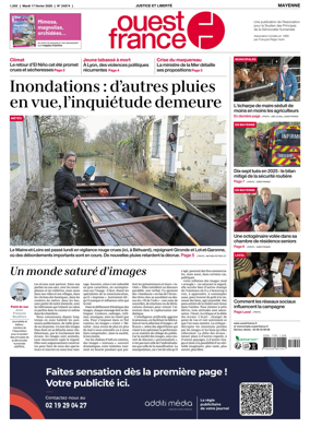 Cover of Ouest France (Mayenne)