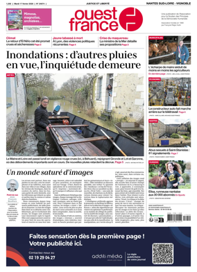 Cover of Ouest France (Nantes / Sud-Loire / Vignoble)
