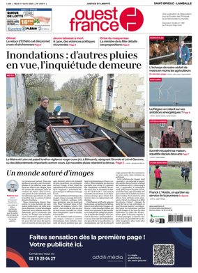 Cover of Ouest-France (Saint-Brieuc Lamballe)