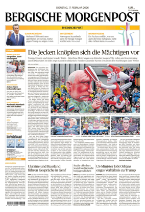 Cover of Bergische Morgenpost Wermelskirchen/Huckeswagen/Radevormwald