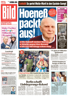 Cover of BILD Frankfurt