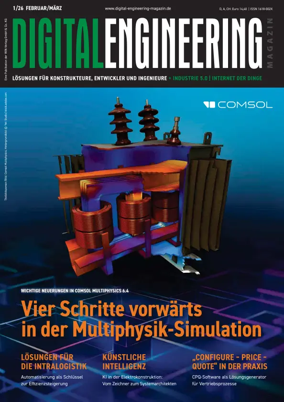 Cover of Digital Engineering Magazin