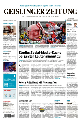 Cover of Geislinger Zeitung