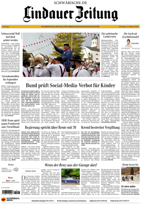 Cover of Lindauer Zeitung