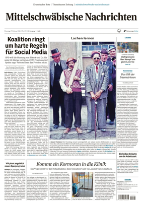 Cover of Mittelschwaebische Nachrichten