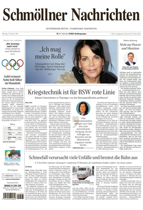 Cover of Ostthuringer Zeitung (Schmolln)