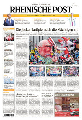 Cover of Rheinische Post Duesseldorf Meerbusch