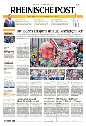 Cover of Rheinische Post Duisburg