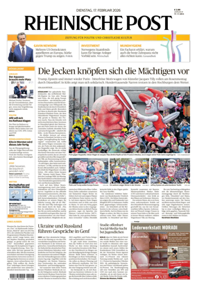 Cover of Rheinische Post – Dusseldorf Stadt