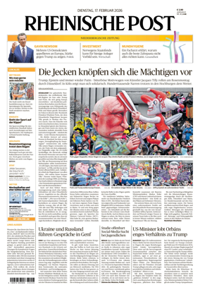 Cover of Rheinische Post Mettmann