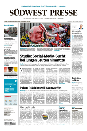 Cover of Sudwest Presse