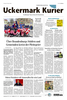 Cover of Templiner Zeitung